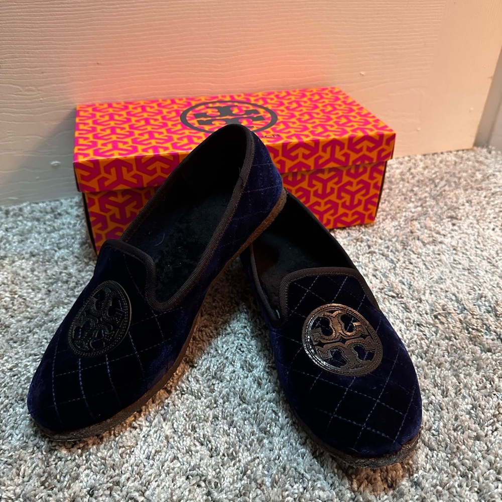 Tory Burch Quilted Billy Slippers